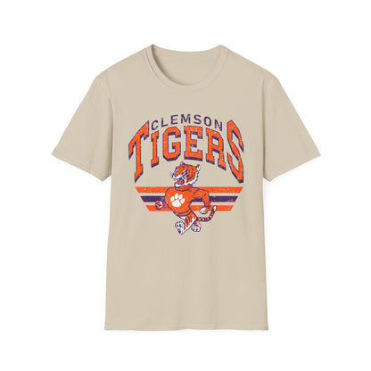 Clemson Tigers Unisex T-Shirt, Sporty Tee, College Apparel, Game Day Outfit, Fan Gear, Casual Wear