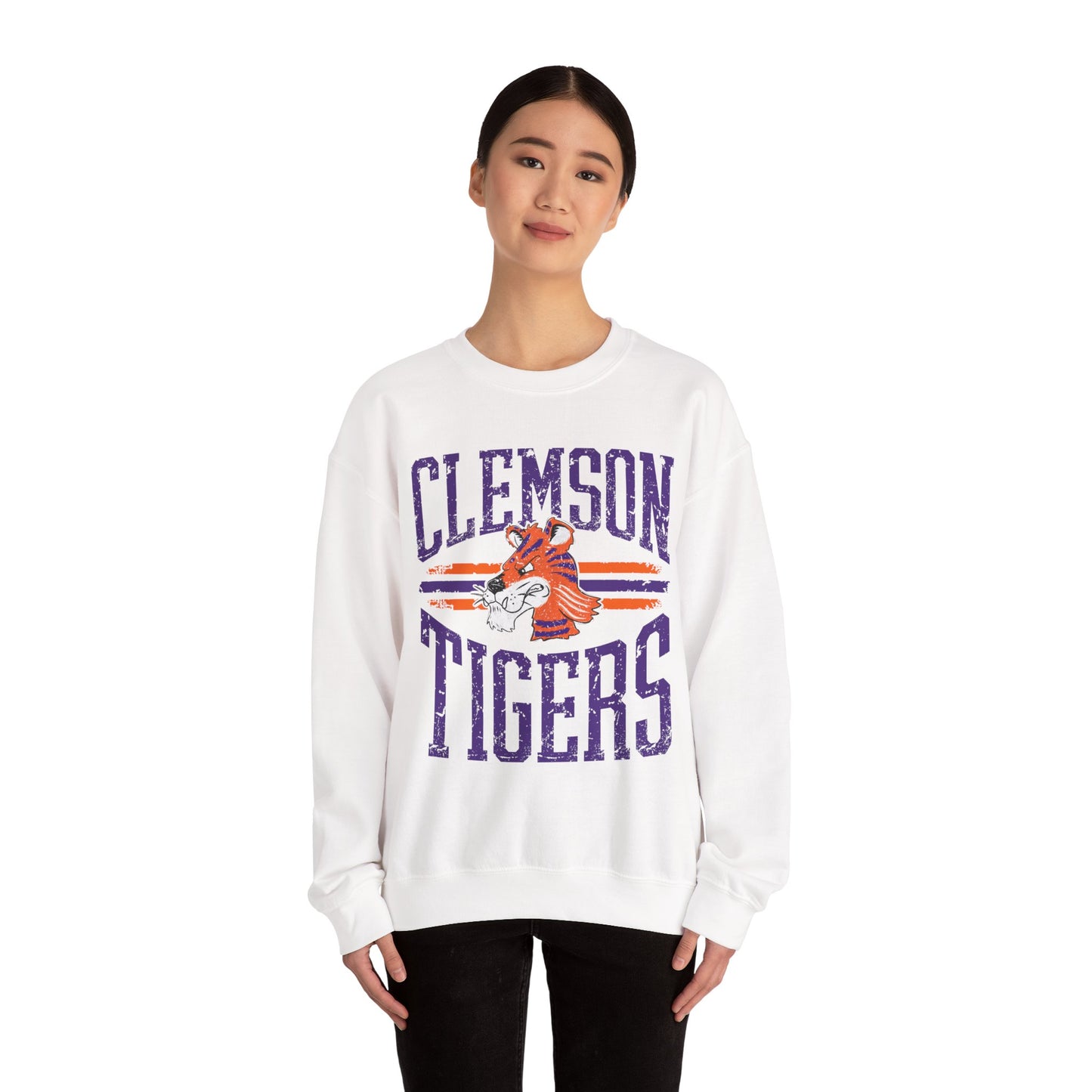 Clemson Tigers Crewneck Sweatshirt - Unisex Sweatshirt for Game Day, College Apparel, Sports Fan, Gift Idea, Casual Wear
