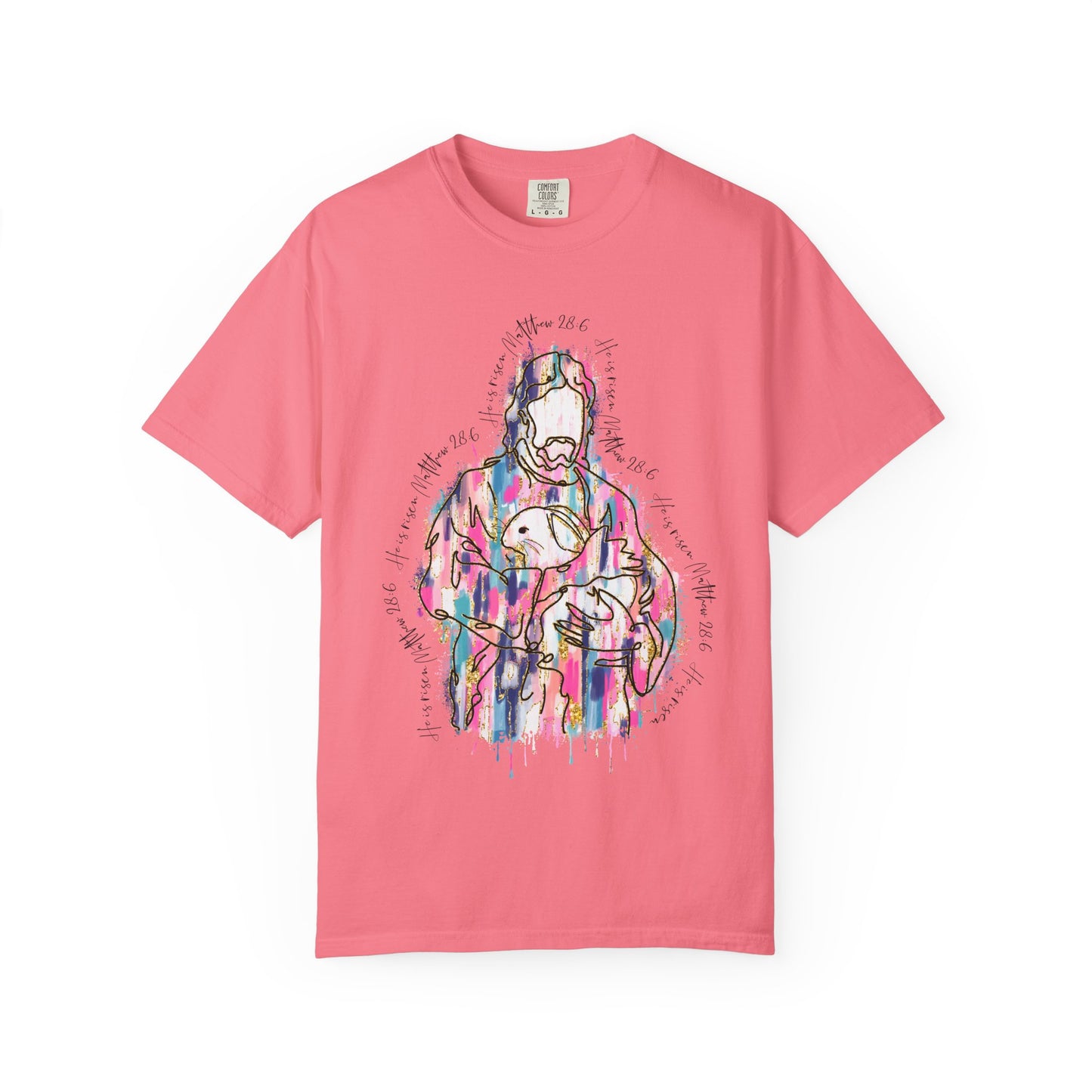 Colorful Artistic Unisex T-Shirt, Creative Gift for Art Lovers, Casual Wear, Unique Statement Tee, Gift for Holidays, Trendy Fashion