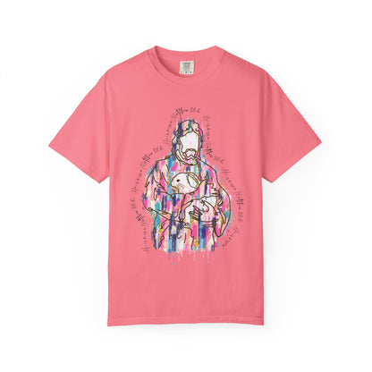 Colorful Artistic Unisex T-Shirt, Creative Gift for Art Lovers, Casual Wear, Unique Statement Tee, Gift for Holidays, Trendy Fashion