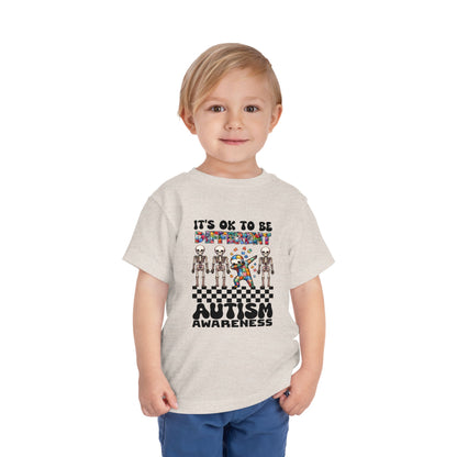 Toddler Autism Awareness Tee, Short Sleeve Kids Shirt, Differently Abled Tee, Colorful Toddler T-Shirt, Support Autism Month, Fun Kids [...]