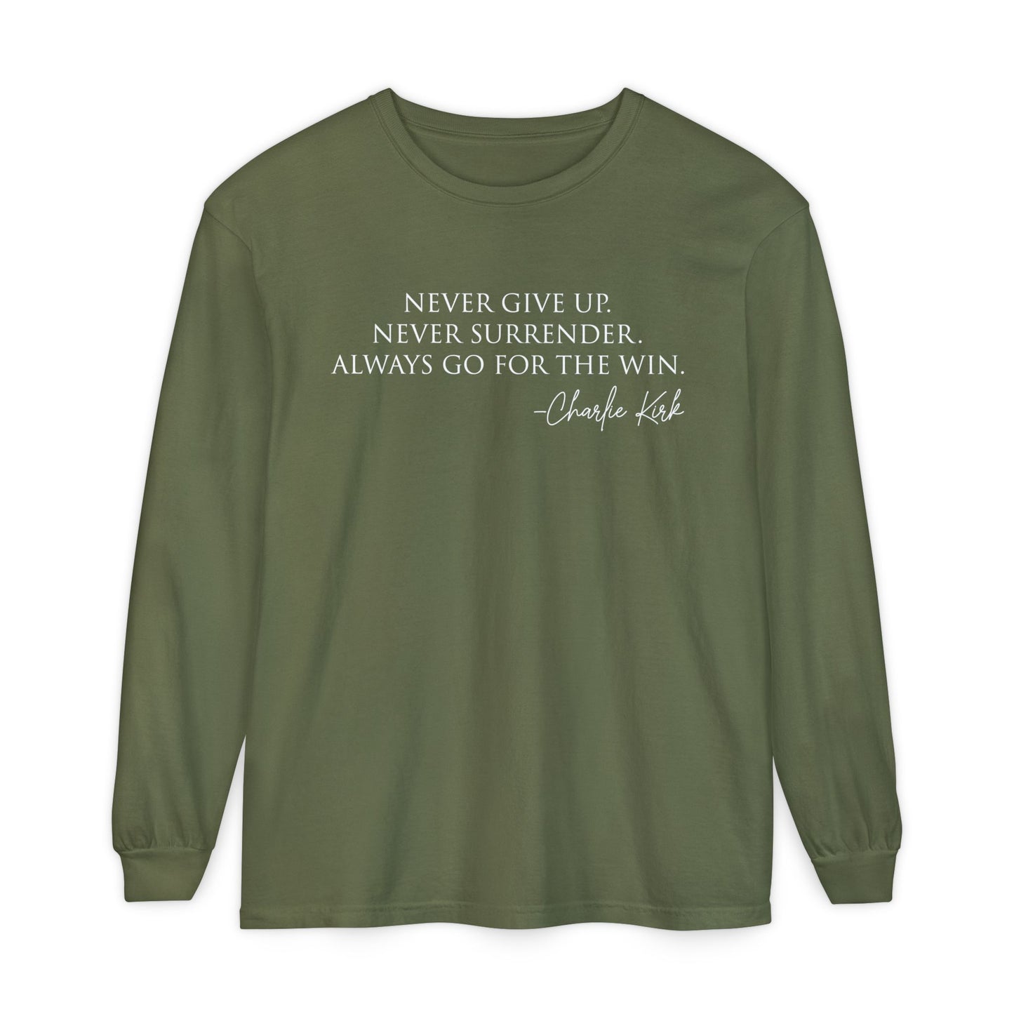 Inspiring Long Sleeve Tee, Motivational Gift, Positive Affirmation Shirt, Casual Wear, Unisex Apparel, Encouragement T-Shirt