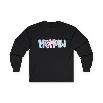 Memaw Pink & Blue Floral Long Sleeve