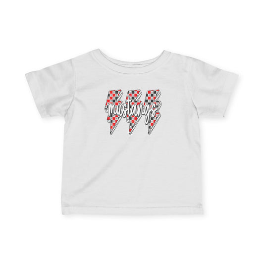 Mustang Lightning Infant Tee, Baby Shirt, Toddler Tee, Kids Apparel, Childrens Clothing, Birthday Gift