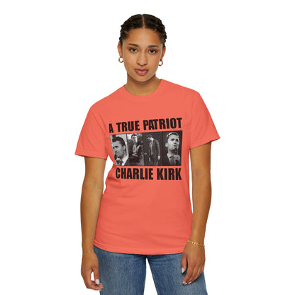 Patriotic Graphic Tee - A True Patriot, Charlie Kirk Shirt, Unisex Casual Wear, Gift for Conservatives, Election Day Apparel, Freedom [...]