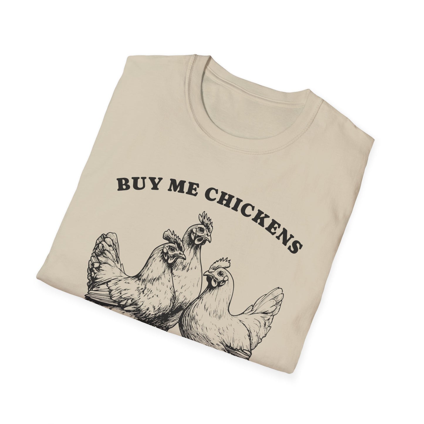 Funny Chicken Government T-Shirt, Humorous Tee, Gift for Chicken Lovers, Farm Animal Humor, Unique Graphic Shirt