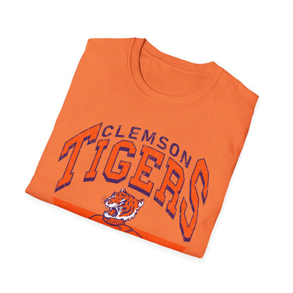 Clemson Tigers Unisex T-Shirt, Sporty Tee, College Apparel, Game Day Outfit, Fan Gear, Casual Wear