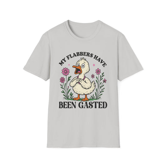 Funny Duck Graphic Tee for Animal Lovers, Unisex Softstyle T-Shirt, Quirky Gift for Birthdays, Best Friend Gift, Unique Everyday Wear