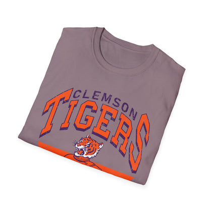 Clemson Tigers Unisex T-Shirt, Sporty Tee, College Apparel, Game Day Outfit, Fan Gear, Casual Wear