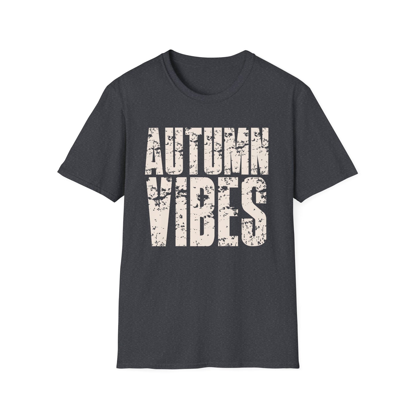 Autumn Vibes Gildan Softstyle T-Shirt | Cozy Fall Tee, Seasonal Fashion, Casual Wear, Gift for Her, Nature Lover's Apparel