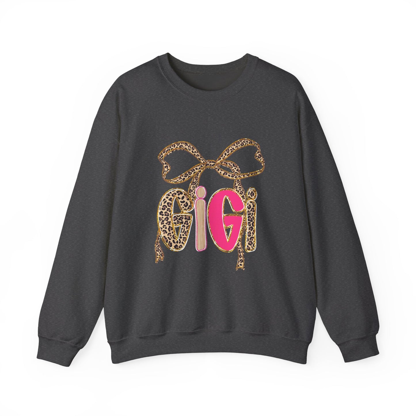 Gigi Neon Leopard Bow Sweatshirt