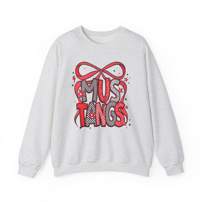 Mustang Love Crewneck Sweatshirt - Cozy Unisex Pullover for Horse Lovers, Gift for Equestrian, Casual Outfit, Horse Show