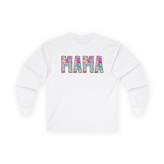 Mama Floral Long Sleeve Tee