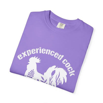 Experienced Cock Handler T-shirt, Unisex Style, Funny Gift, Chicken Lover Tee, Farm Enthusiast Apparel, Casual Wear