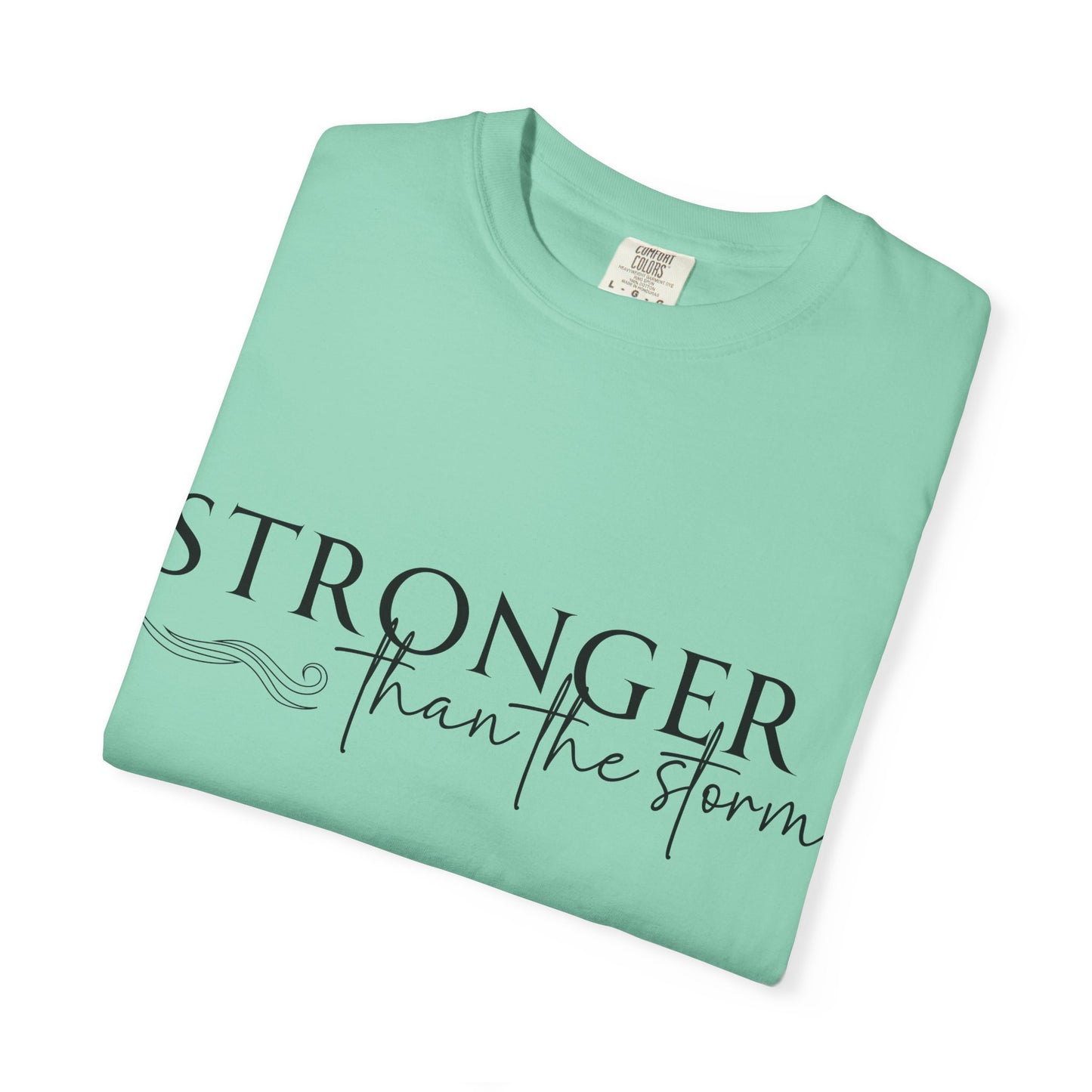 Empowering Garment-Dyed Unisex T-Shirt | Perfect for Every Day, Motivational Gift, Casual Wear, Strength in Adversity