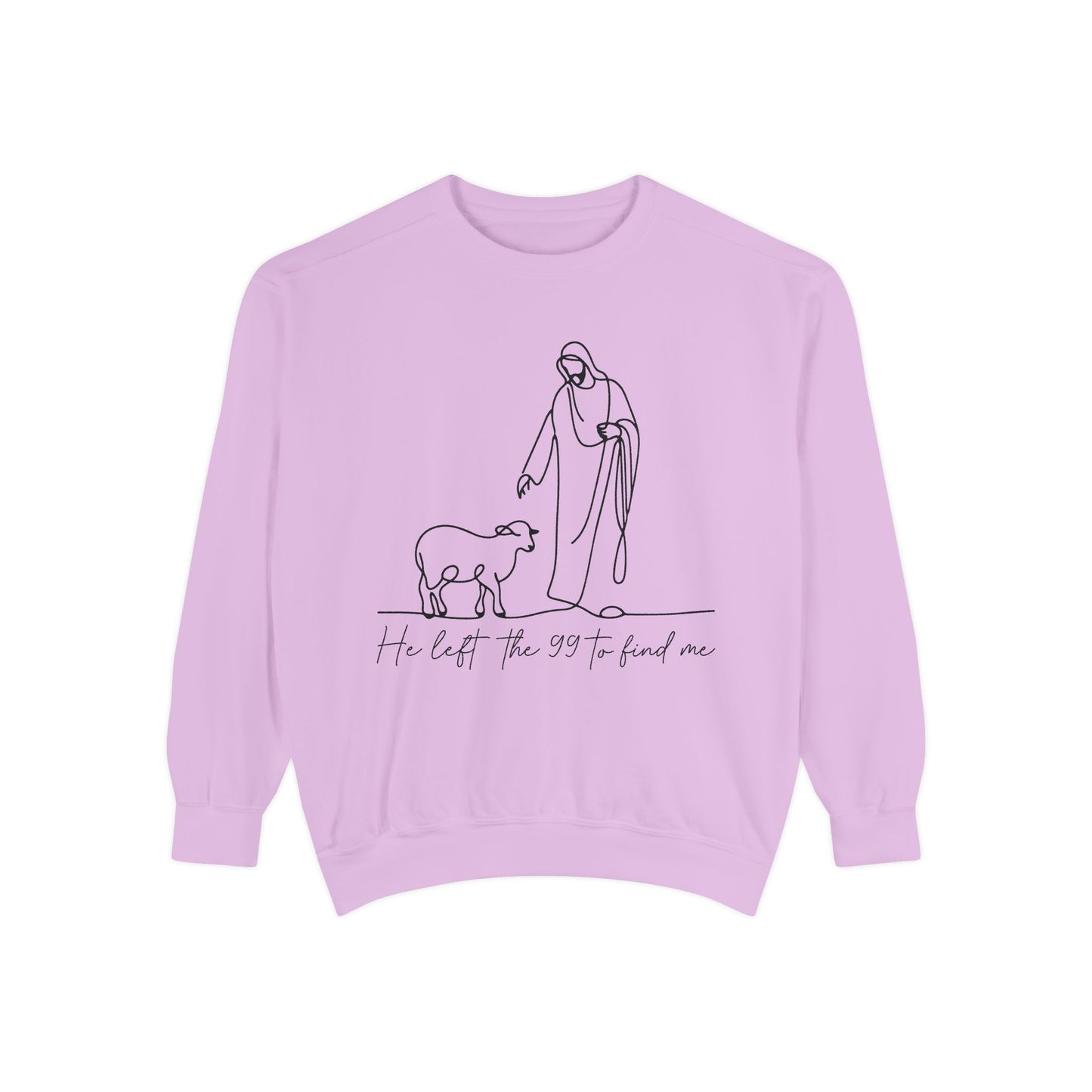 He Left the 99 to Find Me Crewneck