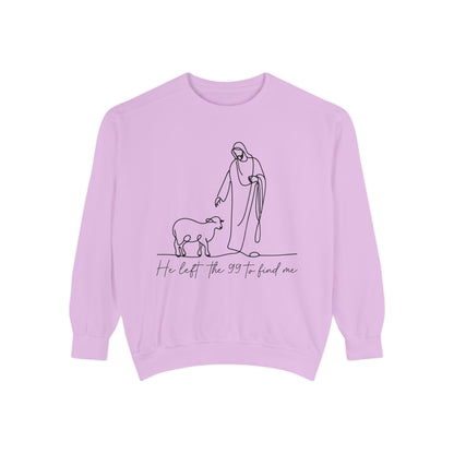 He Left the 99 to Find Me Crewneck