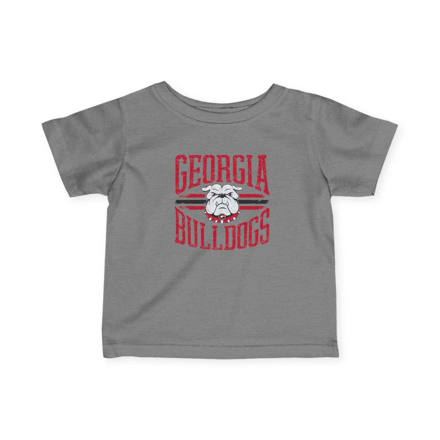 Georgia Bulldogs Infant Tee, Baby Georgia Shirt, College Sports Toddler Tee, Bulldog Fan Outfit, Kids College Apparel