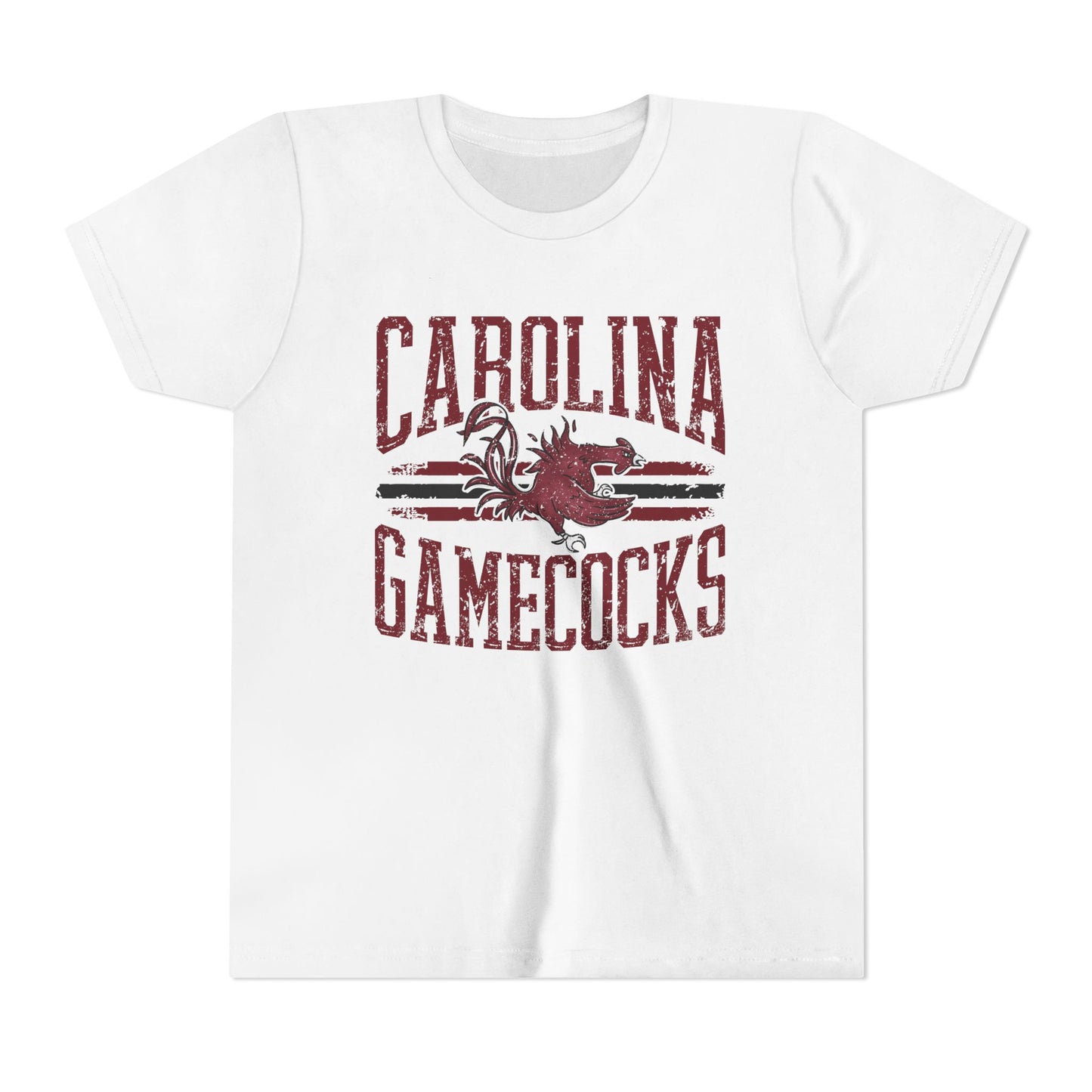Carolina Gamecocks Youth Tee, Sports T-Shirt for Kids, Team Spirit Shirt, Game Day Outfit, Gift for Young Fans