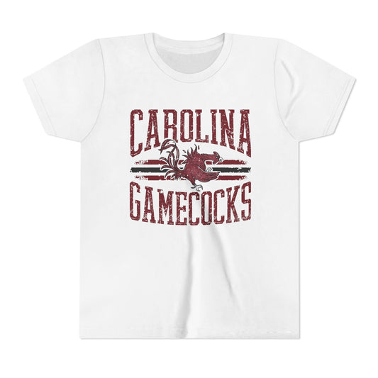 Carolina Gamecocks Youth Tee, Sports T-Shirt for Kids, Team Spirit Shirt, Game Day Outfit, Gift for Young Fans