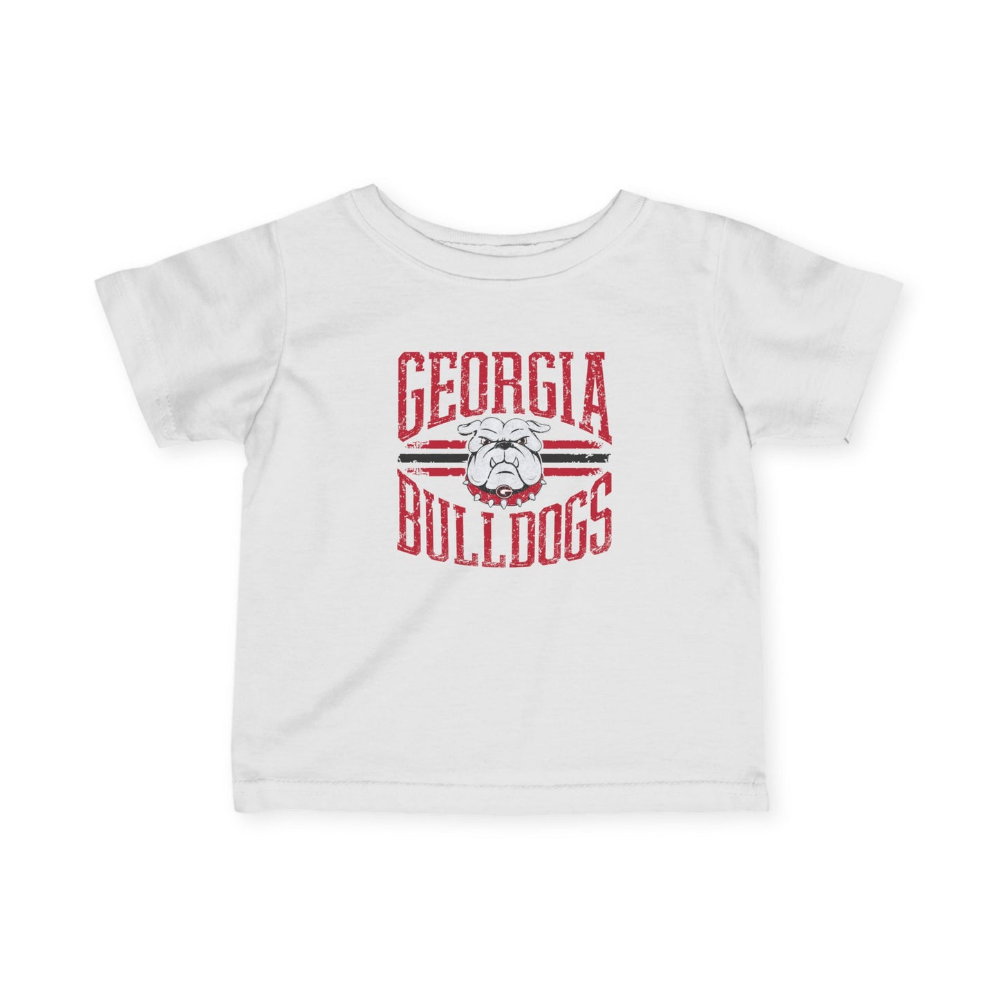 Georgia Bulldogs Infant Tee, Baby Georgia Shirt, College Sports Toddler Tee, Bulldog Fan Outfit, Kids College Apparel