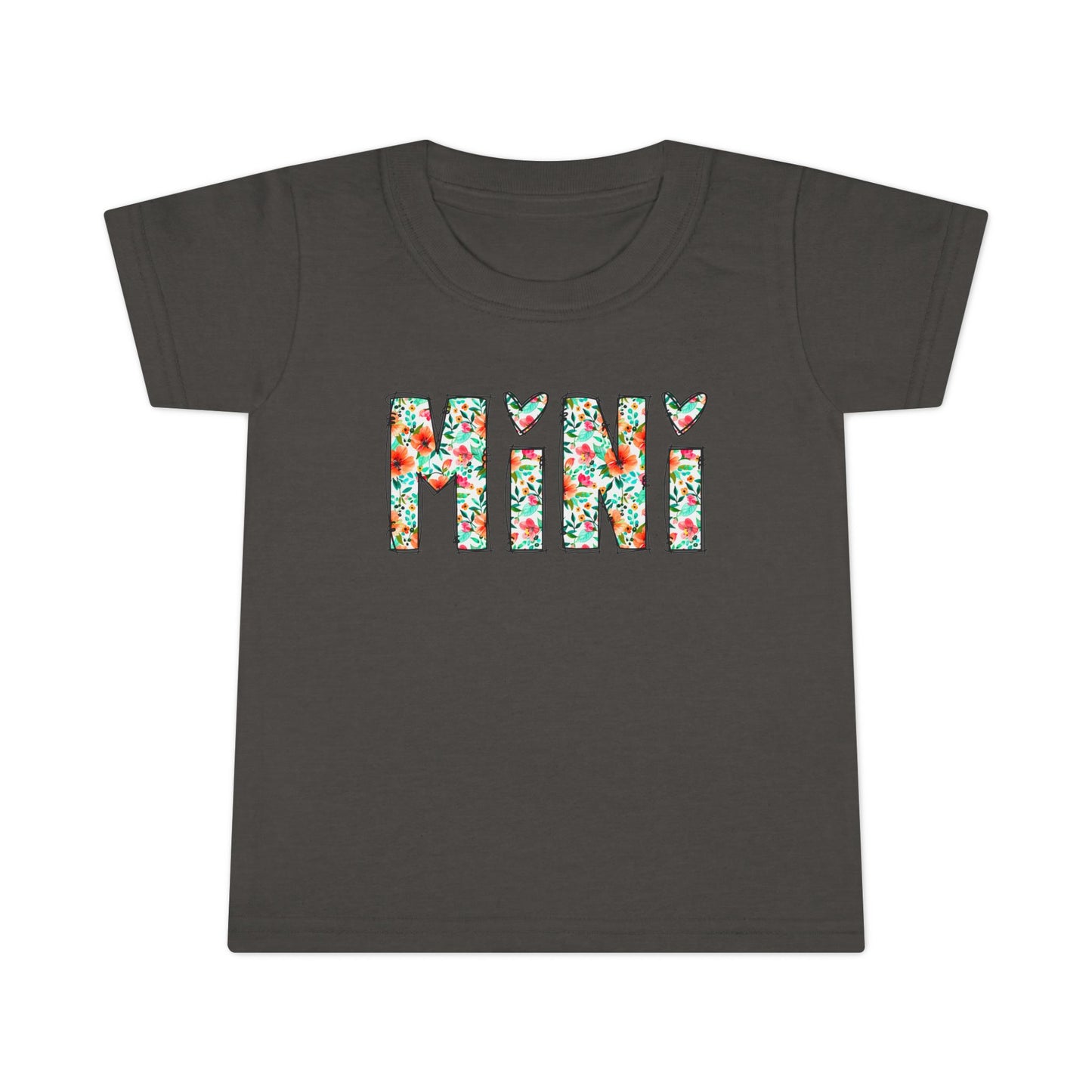 Floral 'Mini' Toddler T-Shirt