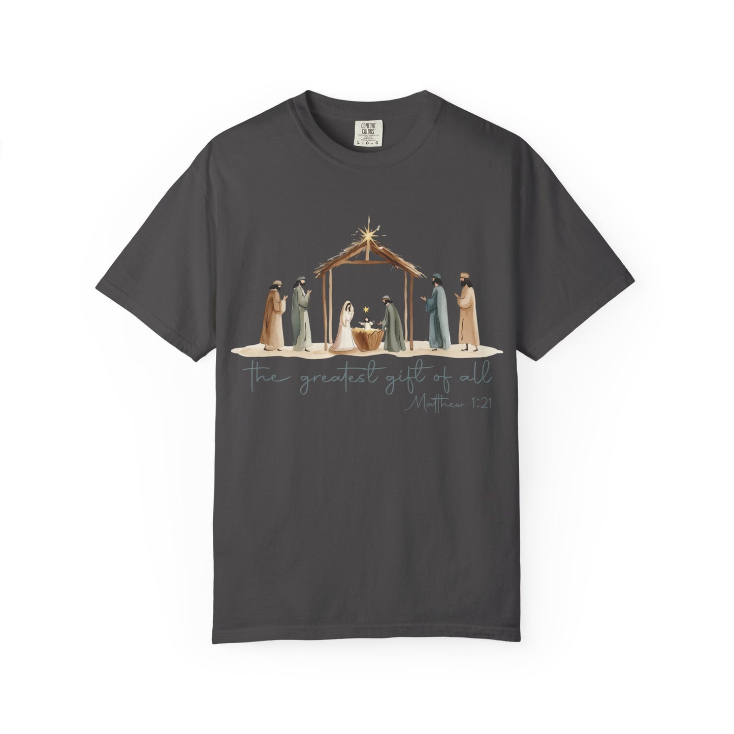 Nativity Scene T-Shirt Comfort Colors