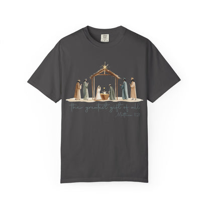 Nativity Scene T-Shirt Comfort Colors