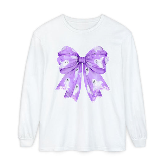 Unisex Garment-dyed Long Sleeve T-Shirt