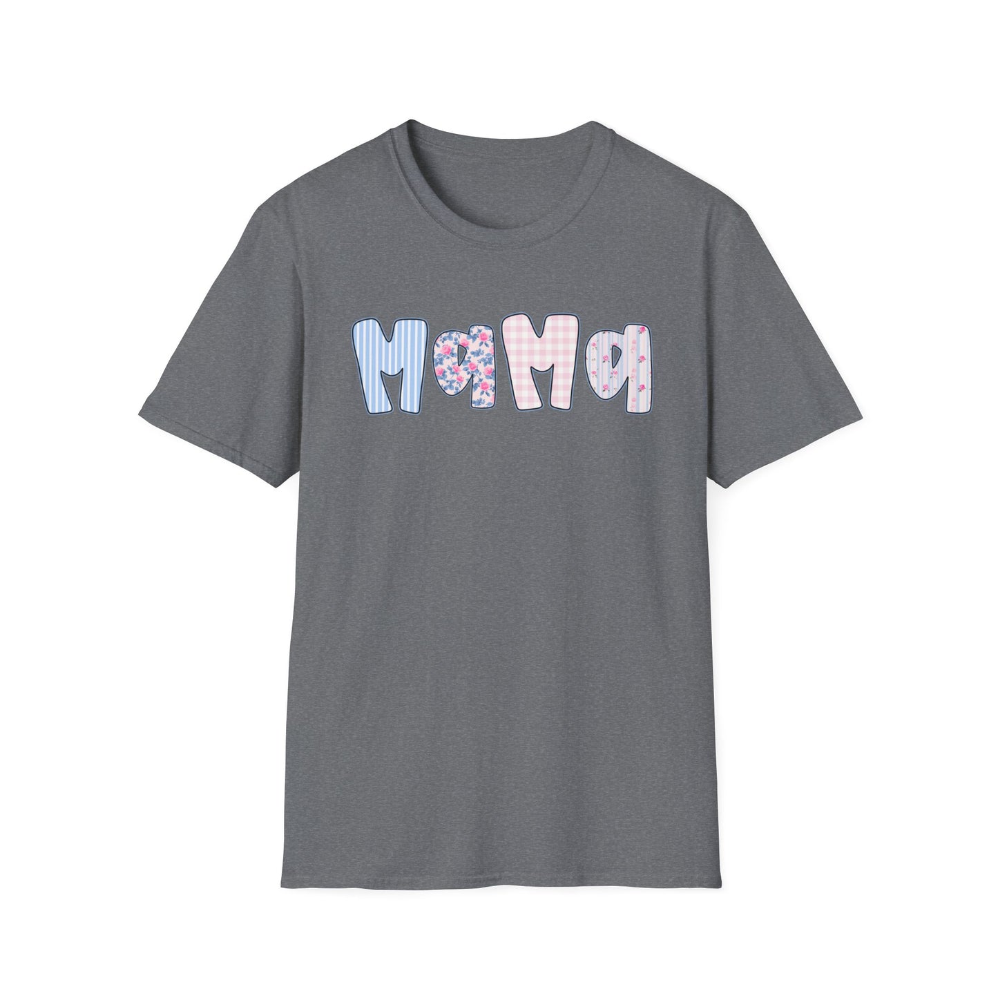 Mama Floral Letters T-Shirt