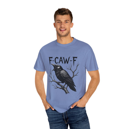 Gothic Raven T-Shirt, Unisex Graphic Tee, Casual Wear, Halloween Apparel, Unique Gift for Artists, Nature Lovers