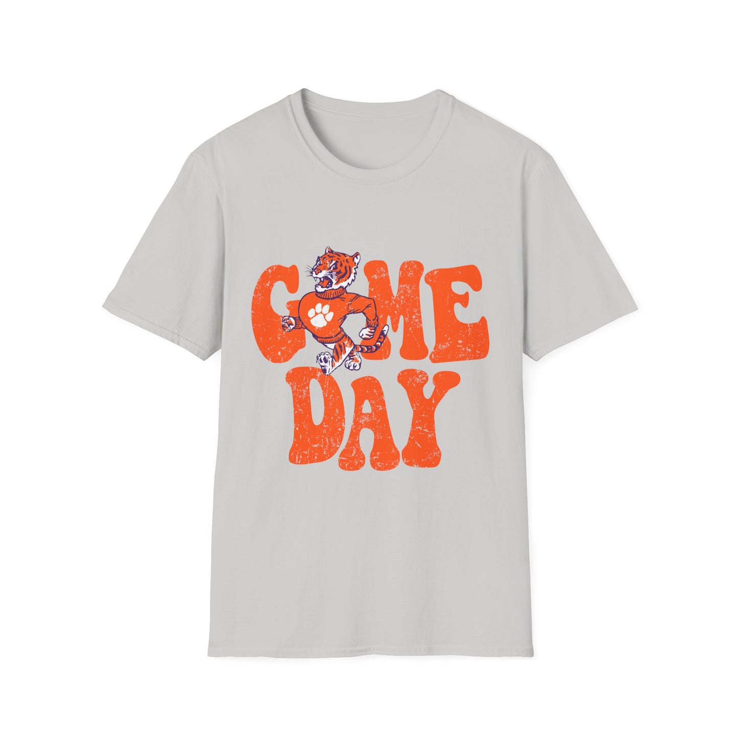 Game Day Unisex Softstyle T-Shirt | Perfect for Sports Fans, Tailgating, Casual Wear, Gift for Gamers, Cheer Day Apparel