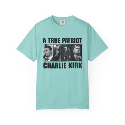 Patriotic Graphic Tee - A True Patriot, Charlie Kirk Shirt, Unisex Casual Wear, Gift for Conservatives, Election Day Apparel, Freedom [...]