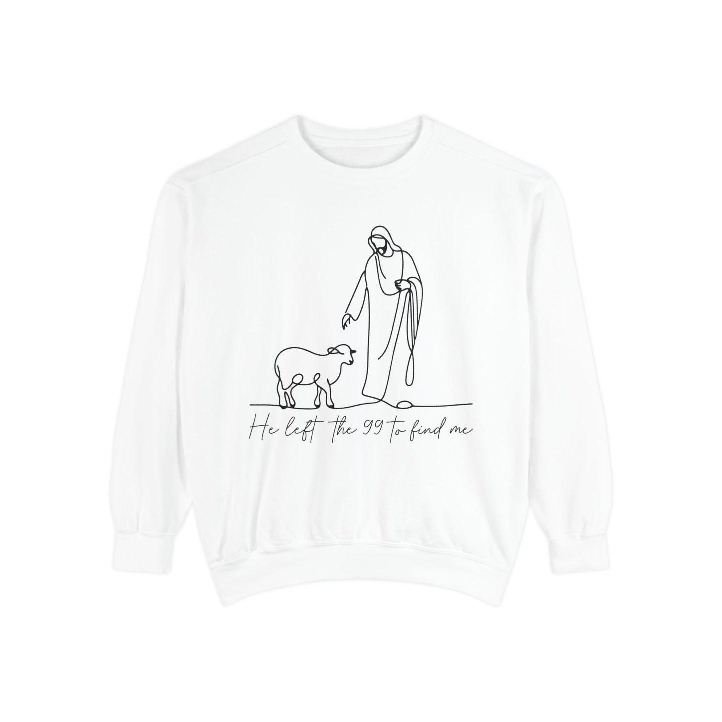 He Left the 99 to Find Me Crewneck