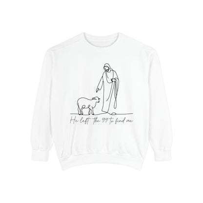 He Left the 99 to Find Me Crewneck