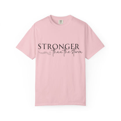 Empowering Garment-Dyed Unisex T-Shirt | Perfect for Every Day, Motivational Gift, Casual Wear, Strength in Adversity