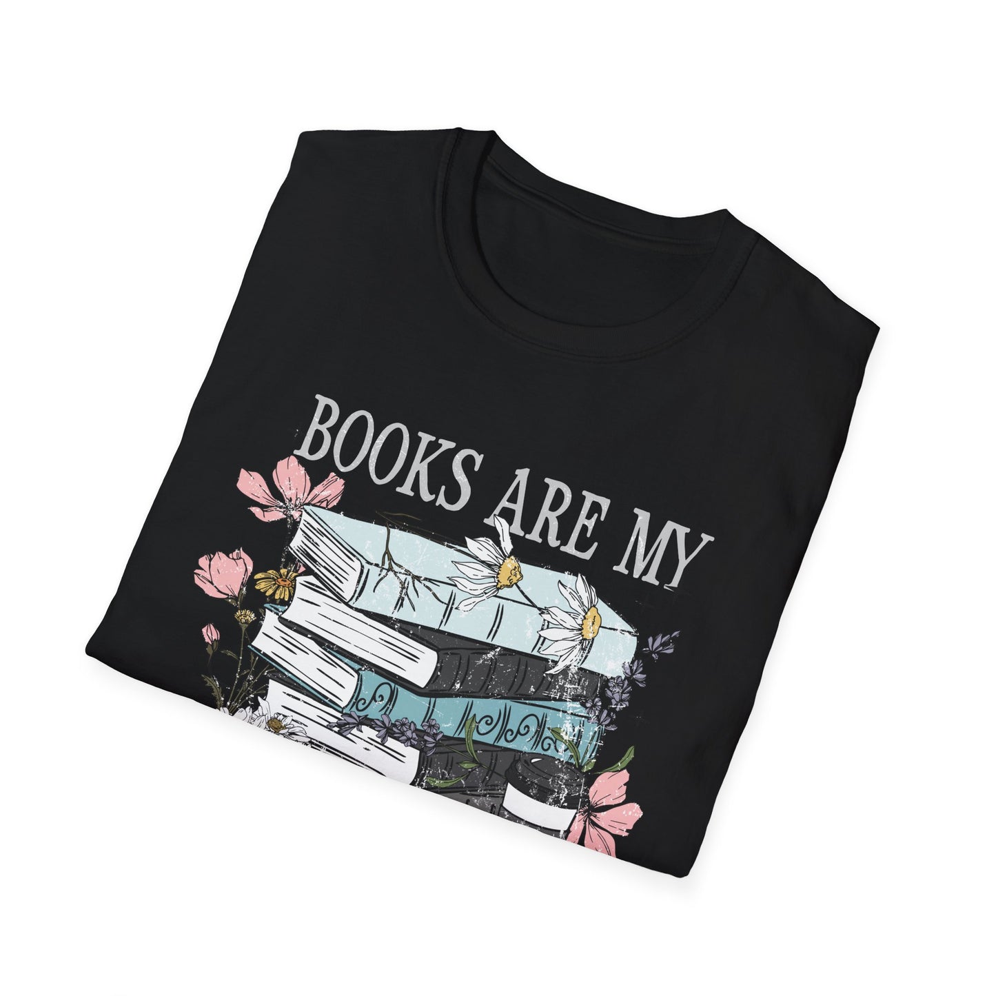 Books Are My Therapy T-Shirt, Cozy Book Lover Tee, Gift for Readers, Relaxed Fit Unisex Shirt, Literary Apparel, Perfect for Book [...]