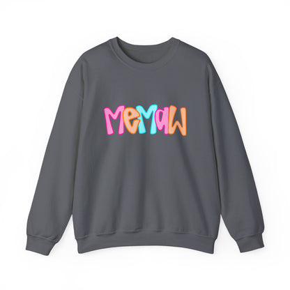 Memaw Neon Gildan Crewneck