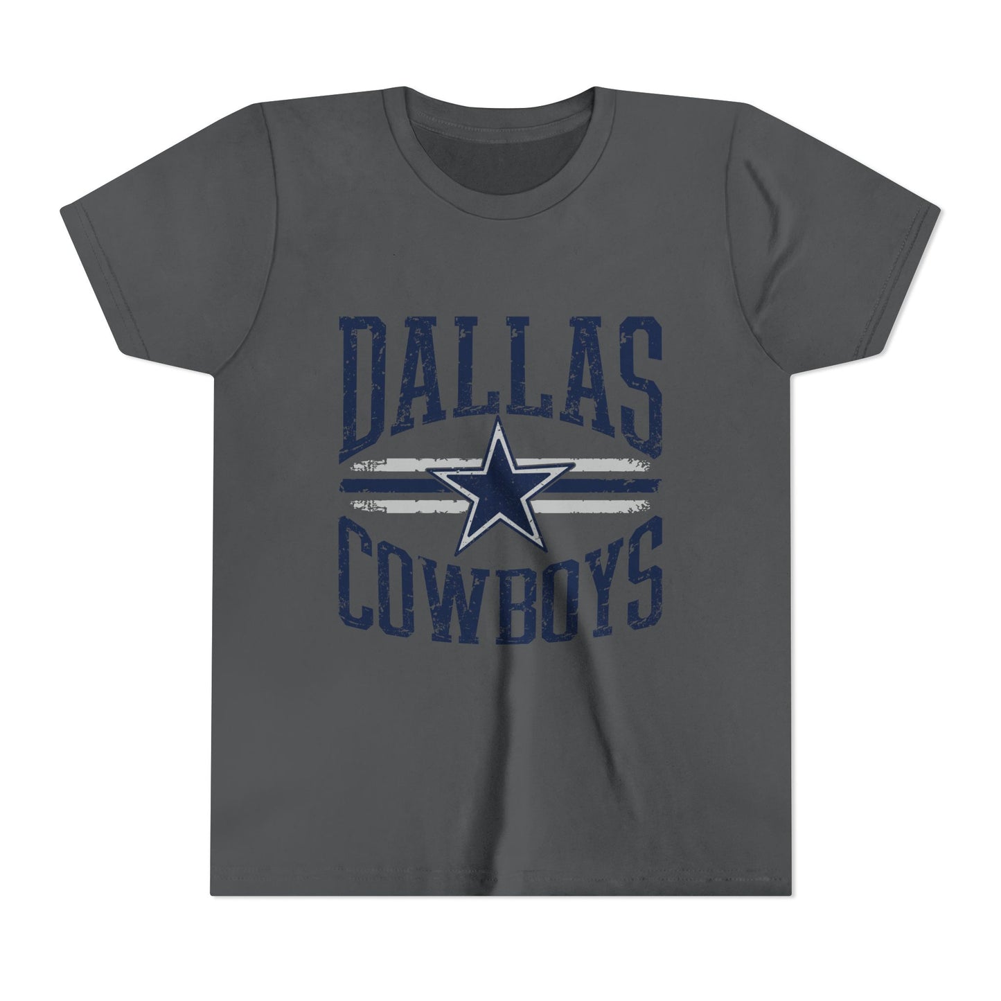 Dallas Cowboys Youth Tee - Perfect for Game Day, Sports Events, Birthdays, Gift for Young Fans, Comfortable Everyday Wear