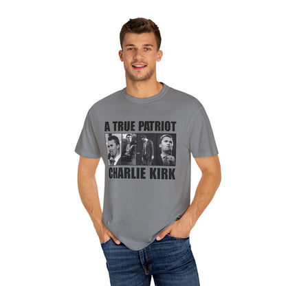 Patriotic Graphic Tee - A True Patriot, Charlie Kirk Shirt, Unisex Casual Wear, Gift for Conservatives, Election Day Apparel, Freedom [...]