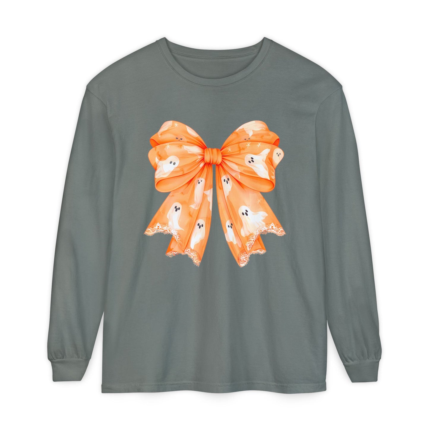 Unisex Garment-dyed Long Sleeve T-Shirt