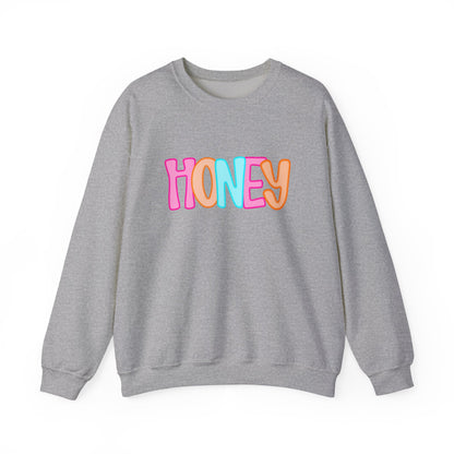 Honey Neon Gildan Crewneck