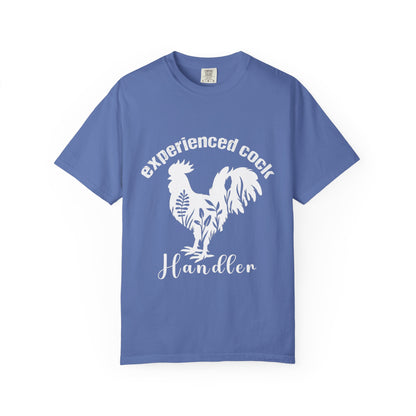 Experienced Cock Handler T-shirt, Unisex Style, Funny Gift, Chicken Lover Tee, Farm Enthusiast Apparel, Casual Wear