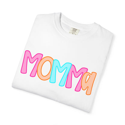 Momma Neon Comfort Colors Tee