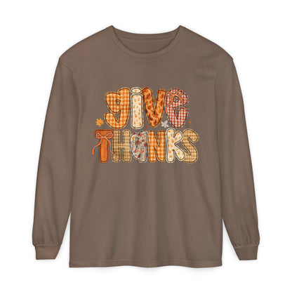 Thankful Vibes Long Sleeve T-Shirt