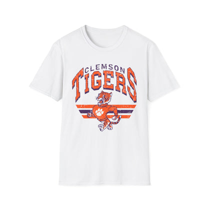 Clemson Tigers Unisex T-Shirt, Sporty Tee, College Apparel, Game Day Outfit, Fan Gear, Casual Wear