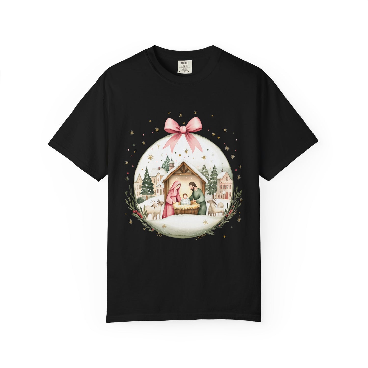 Christmas Nativity Comfort Colors T-Shirt