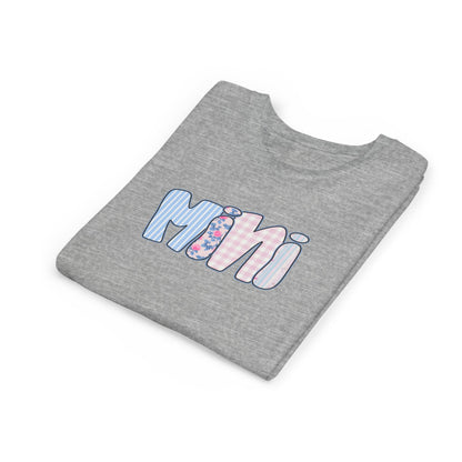Youth Mini Pink & Blue Floral T-Shirt