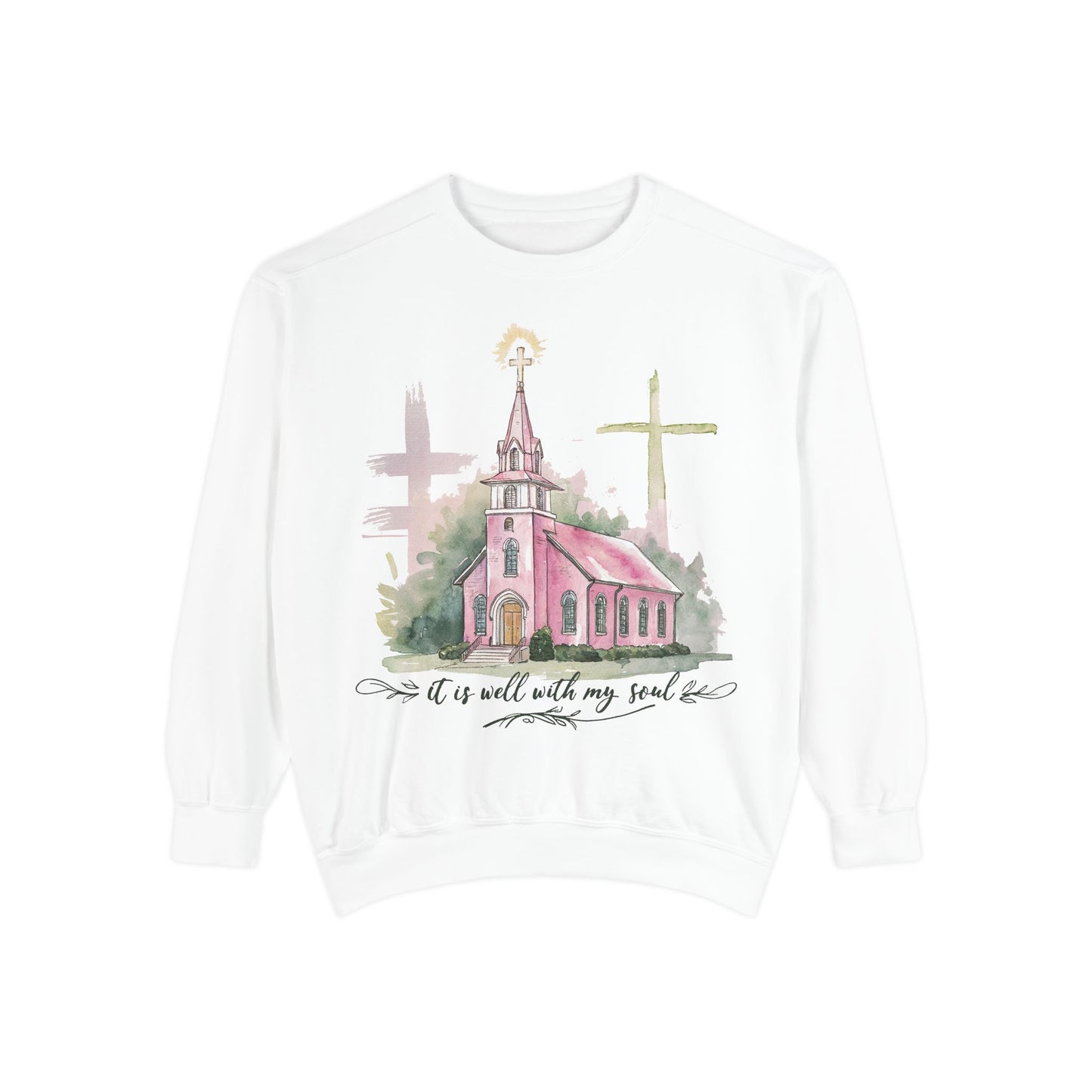 Faith-Inspired Unisex Sweatshirt Comfort Colors