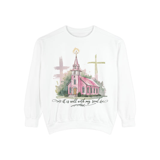 Faith-Inspired Unisex Sweatshirt Comfort Colors